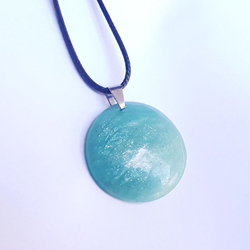 Pendentif en Amazonite