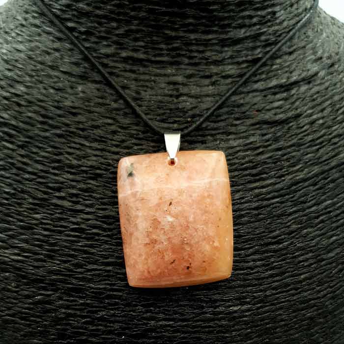 Pendentifs en Calcite Orange