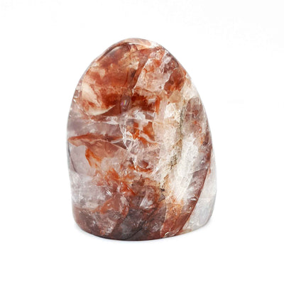 Forme libre en quartz hématoïde rouge