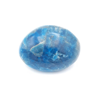 galet en apatite bleue