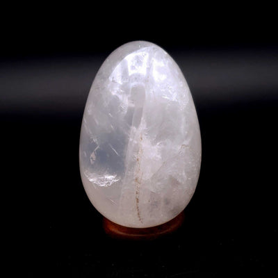 Oeuf en Quartz Laiteux