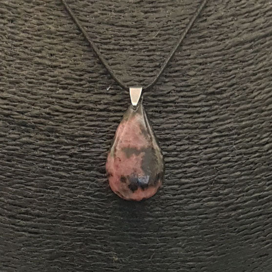 Pendentif en Rhodonite