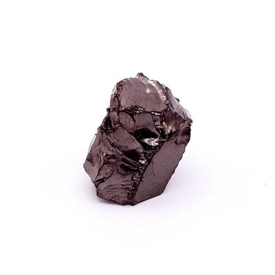 Morceau de shungite argentée